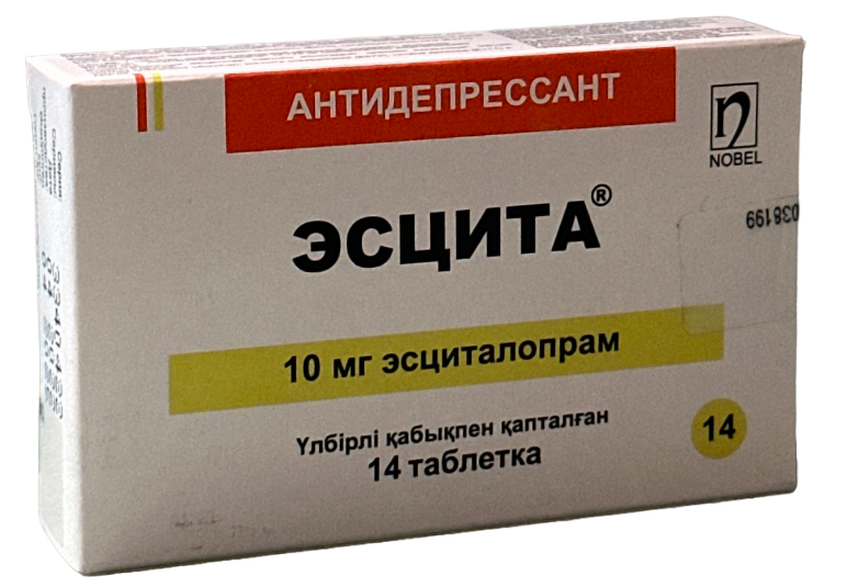 ЭСЦИТА 10мг N14 таб п.п.о.