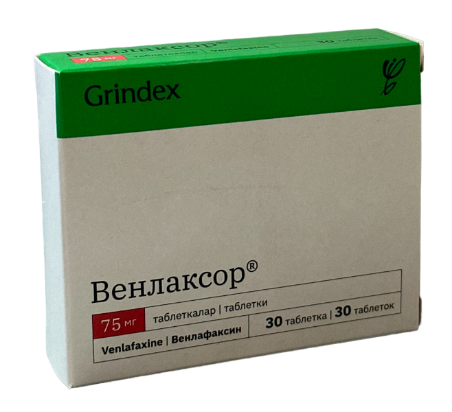 ВЕНЛАКСОР 75мг N30 таб